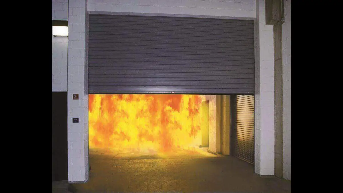 Fire Shutters as Protectors Against Flames